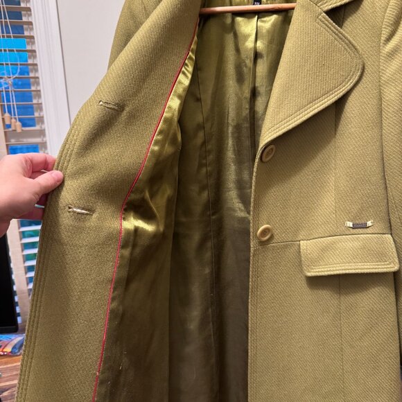 Projek Raw Green Wool Overcoat | Size Medium | EUC - Picture 5 of 8